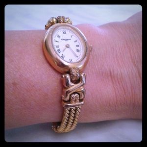 Plated gold watch